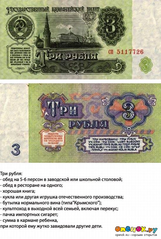 Что можно было купить на советские деньги?