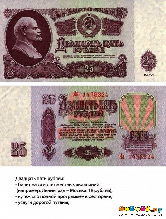 Что можно было купить на советские деньги?